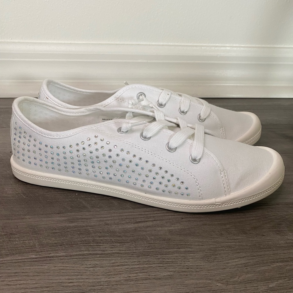 Madden Girl White Sneakers